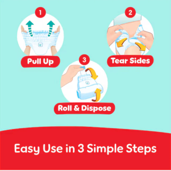 Ultimate Comfort Pants Size 6 (16+ Kgs) 34pcs (Made in Egypt)