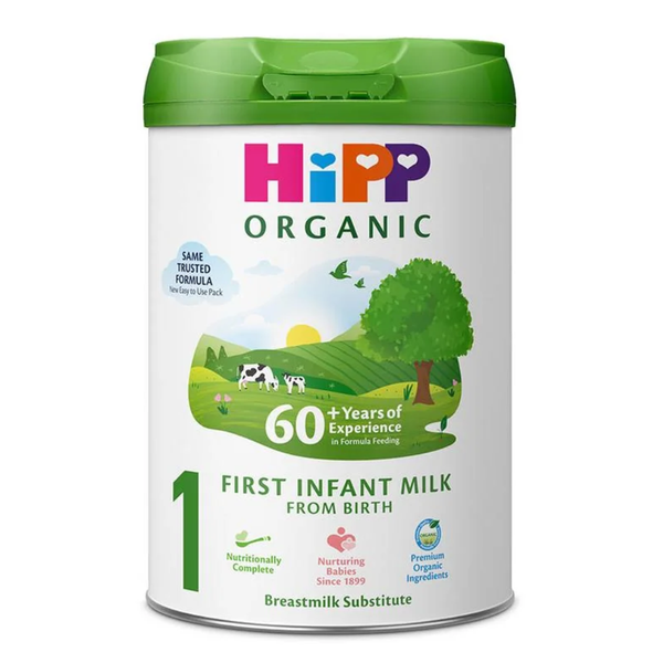 Organic 1 First Infant Baby Milk Powder Formula, From 0 Months To 6 Months, 800g