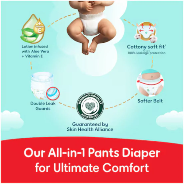 Ultimate Comfort Pants Size 6 (16+ Kgs) 34pcs (Made in Egypt)