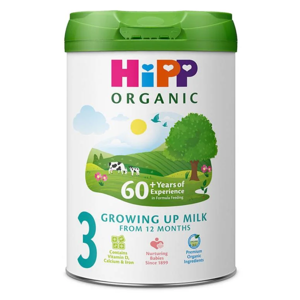 Organic 3 Growing Up Baby Milk Powder Formula, From 12 Months, 800g - dezinekids.com