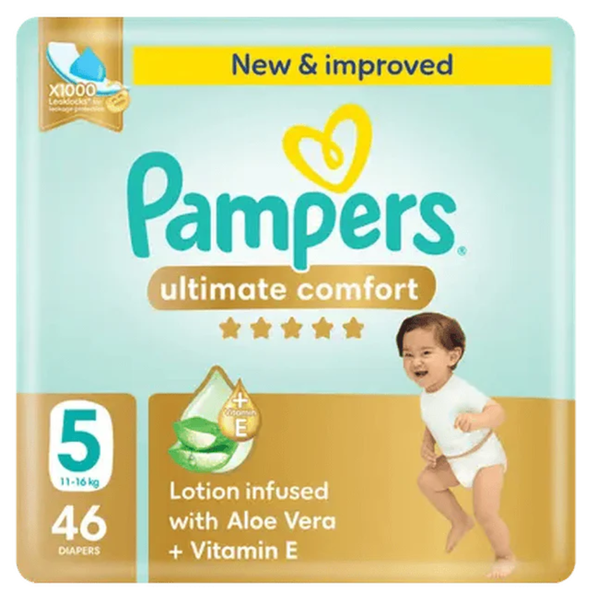 Ultimate Comfort Size 5 (11-16 Kgs) 46pcs (Made in UAE)