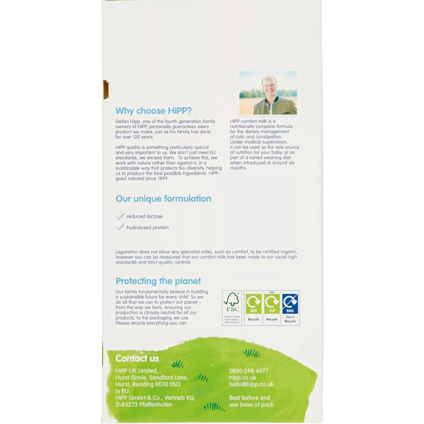 Comfort Milk Combiotic From Birth 800g - dezinekids.com