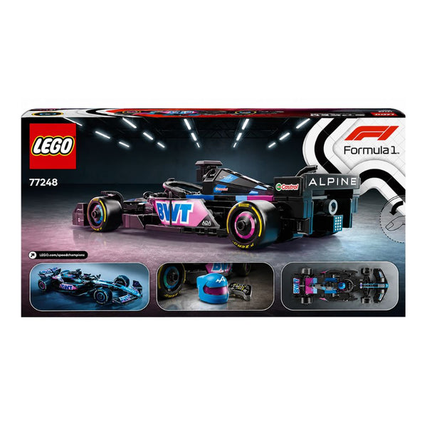 Lego Speed Champions BWT Alpine F1 Team A524 Race Car Toy Vehicle