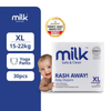 Milk Baby Diaper Yoga Pants, Size XL, 30 Pcs, 15 To 22 KG - Dezine Kids