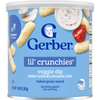 Gerber Lil’ Crunchies Veggie Dip Toddler Snacks
