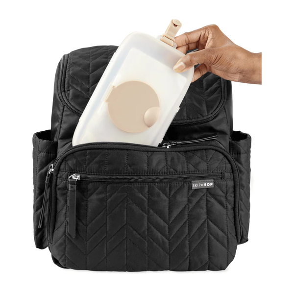 Skip Hop Grab & Go Snug Seal Wipes Case - Oat