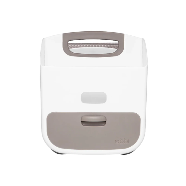 Ubbi Diaper Storage Caddy and Changing Mat - Taupe