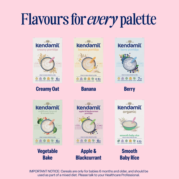 Kendamil creamy cereal for babies 6+ months