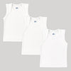 Baby Envelope Neck Sleeveless Vest – Pack of 3 (Soft & Breathable Cotton)