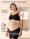 Momcozy BumpEase Ergonest Maternity Belly Band, O Shape Molding - Skin