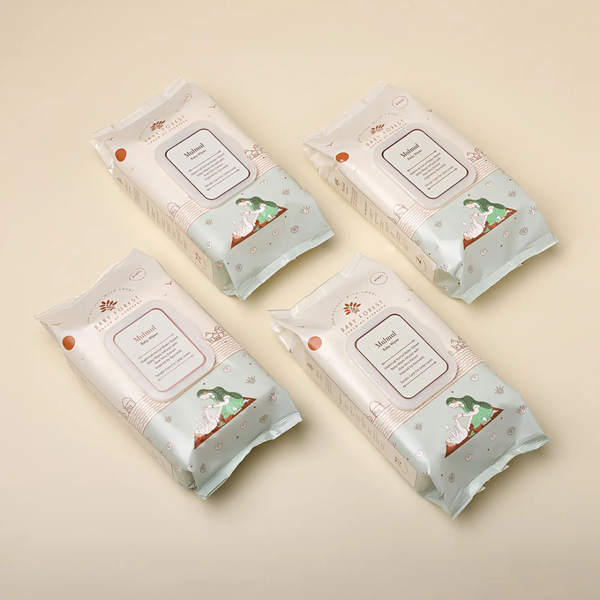 Baby Forest Mulmul baby wipes 99% pure water pack of 4