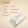 Baby Forest Mulmul aloe vera baby wipes pack of 4