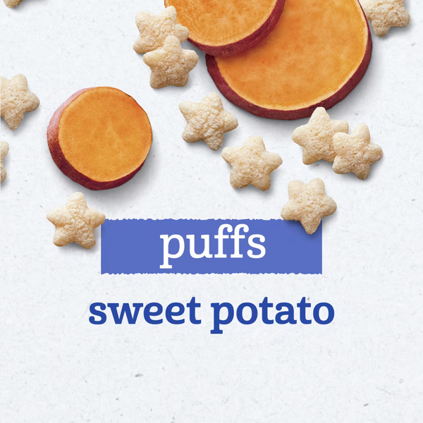 Gerber Sweet Potato Puffs Veggie Baby Snacks - Dezine Kids