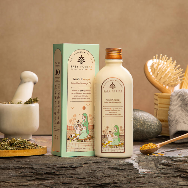 Baby Forest baby scalp and hair massage oil