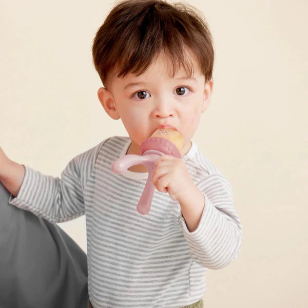 B.Box Silicone Fresh Food Feeder - Blush Pink