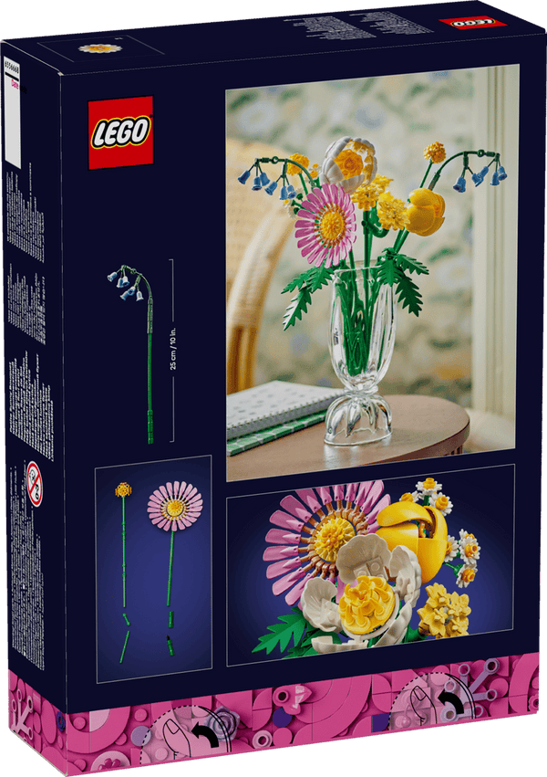 Lego Botanicals Petite Sunny Bouquet Flower Decor Set 9Y+ - Dezine Kids