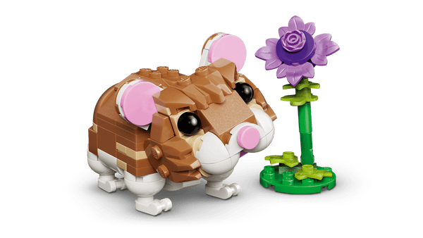 Lego Creator 3 in 1 Cute Hamster with a Flower - Dezine Kids