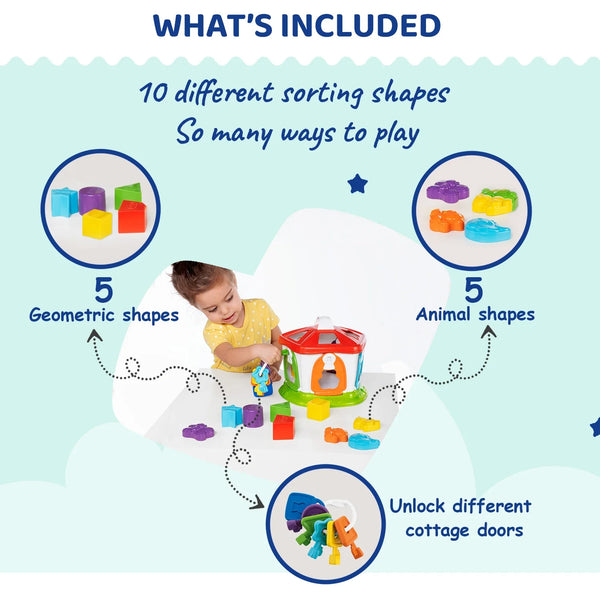 Chicco Animal Cottage Smart2Play Toy - Dezine Kids