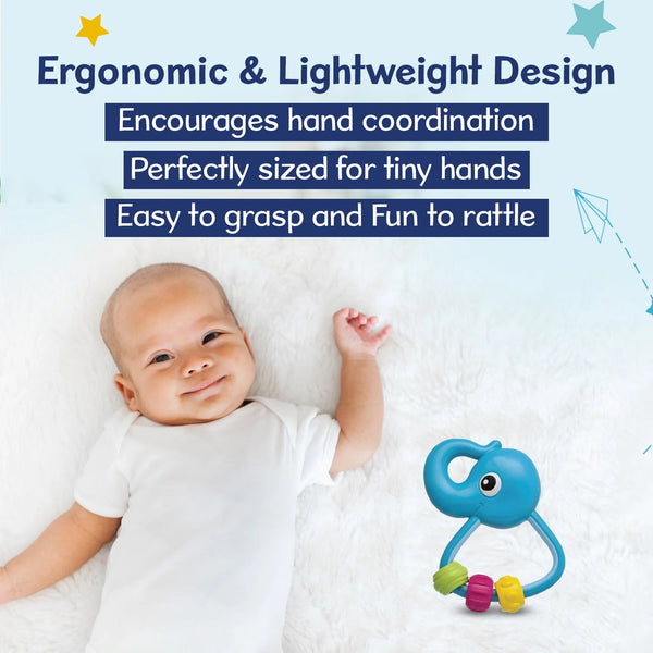 Chicco Easy Grasp Elephant Rattle