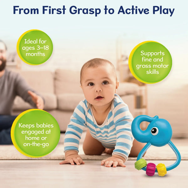 Chicco Easy Grasp Elephant Rattle