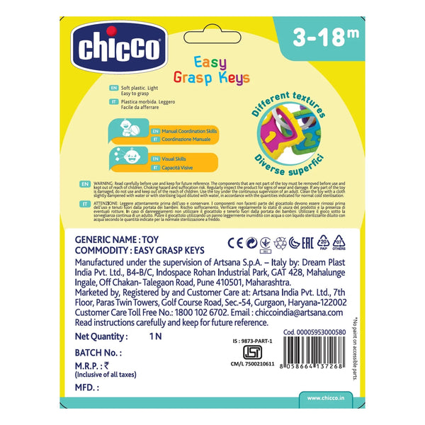 Chicco Easy Grasp Keys Rattle