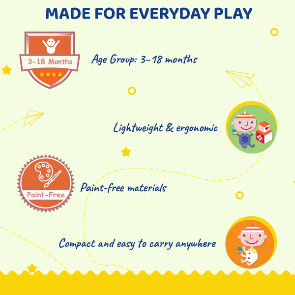 Chicco First Play Rattle Gift Set 3 Pcs