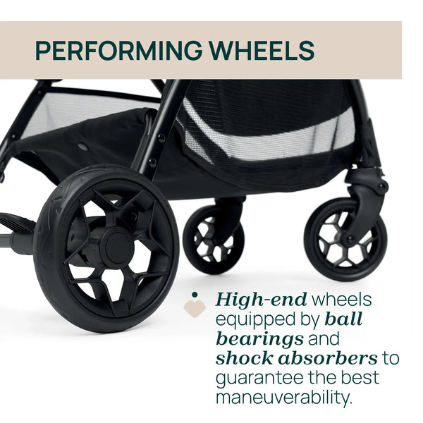 Chicco Glee Compact & Travel Stroller - Uneven Black - Dezine Kids