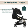 Chicco Goody XPlus Stroller - Black Re Lux - Dezine Kids