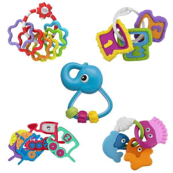 Chicco Play & Grow Rattle Gift Set 5 Pcs - Dezine Kids