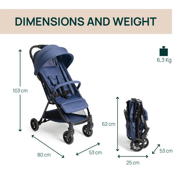 Chicco Urbino Stroller - Royal Blue - Dezine Kids