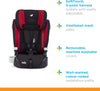 Joie Elevate Baby Car Seat, Group 1, 2, 3 Car Seat for Baby 1 to 12 Years - Cherry - Dezine Kids