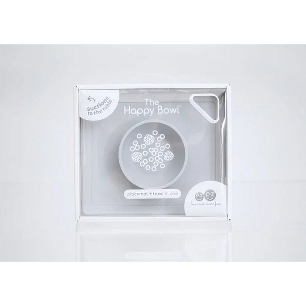 Happy Bowl for Toddlers - Pewter
