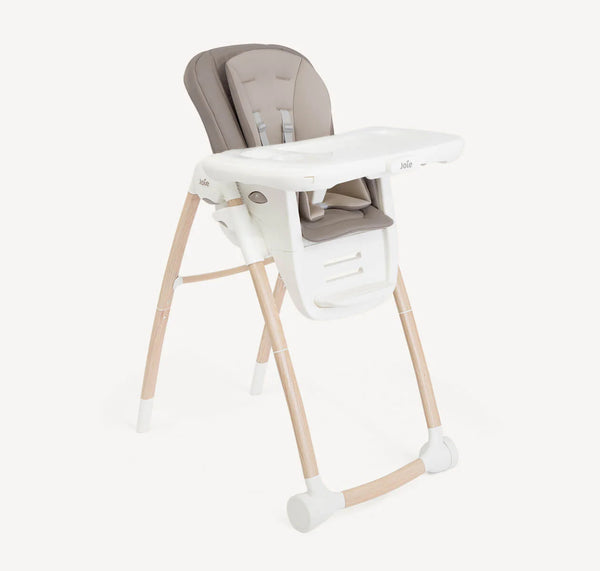 Joie Multiply 6 in 1 Baby High Chair, Birth to 6 Years (Upto 27Kg) - Walnut Wood