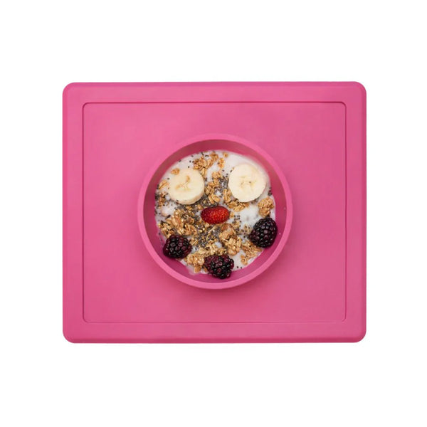 EzPz Happy Bowl for Toddlers - Pink