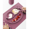 Happy Utensils for Toddlers(Spoon, Fork & Knife) - Mauve
