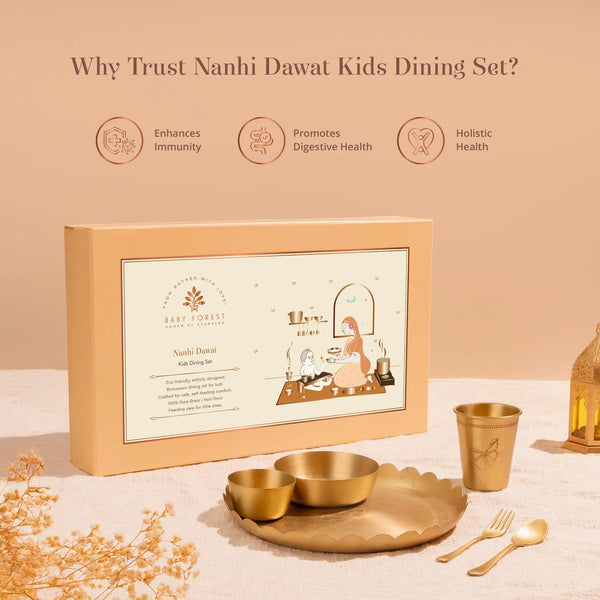 Nanhi Dawat Kids Dining Set - dezinekids.com