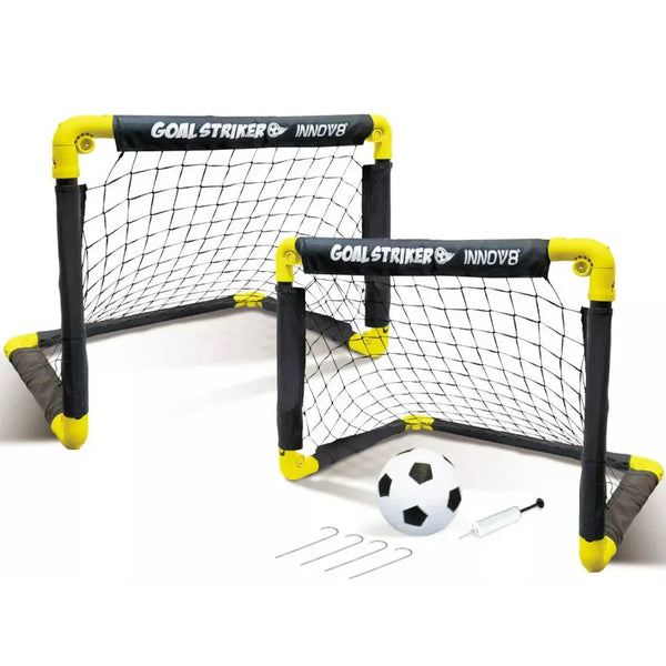 Innov8 Sports Folding Double Mini Soccer Goal Set - Dezine Kids