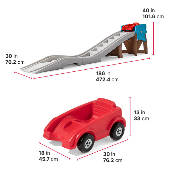 Step2 Extreme Thrill Coaster Kids Ride On Toy Push Car - Dezine Kids