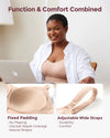Momcozy Maternity Accessory 4 in 1 Hands Free Pumping Bra - Skin