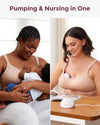 Momcozy Maternity Accessory 4 in 1 Hands Free Pumping Bra - Skin