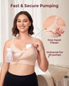 Momcozy Maternity Accessory 4 in 1 Hands Free Pumping Bra - Skin