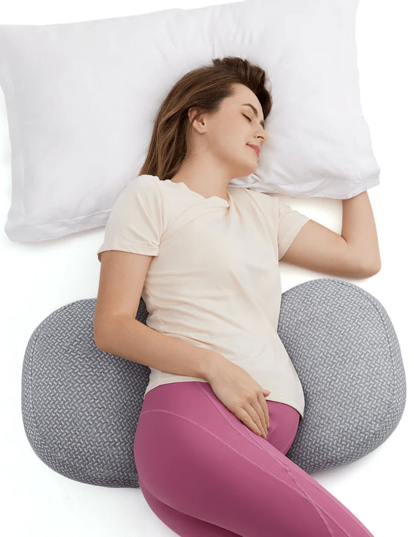 Momcozy Maternity Accessory Portable Maternity Pillow - Grey