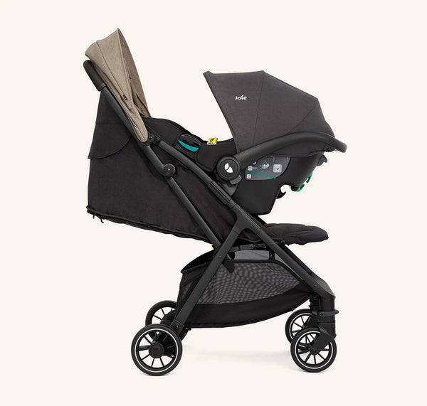 Joie Pact Pro Cabin Friendly Stroller, Birth to 22 kg or 4 Years - Twig