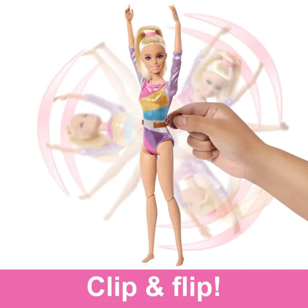 Barbie Gymnastics Playset With Blonde Fashion Doll & Balance Beam - Dezine Kids