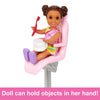 Barbie Careers Blonde Hair Dentist Doll and Playset with Accessories Medical Doctor Set for Kids Ages 3+ - Dezine Kids