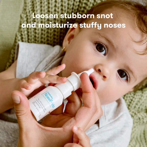 Frida Baby NoseFrida Saline Mist Spray, Saline Nasal Spray Decongestant, 0.68 fl oz