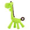 "Baby teething toy – soft silicone giraffe teether for infants"
