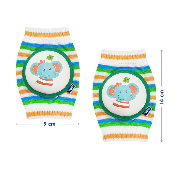 Hopop Anti Slip Elbow & Knee Pads for Crawling Baby - Dezine Kids