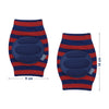 Hopop Elbow & Knee Pads for Crawling Babies – Soft, Stretchable & Anti-Slip - Dezine Kids