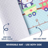 Hopop Multipurpose Baby Massage Mat,Waterproof Diaper Changing Mat - Train